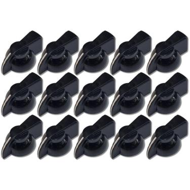 Imagem de Kit 15 Knob Chicken Head Amplificador Pedal Abs Preto