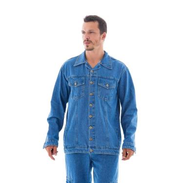 Imagem de Jaqueta Jeans Masculina Arauto Tradicional-Masculino