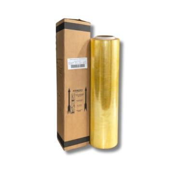 Imagem de Filme Rolo Pvc Bobina Plastica 60cm X 800 Metros Esticavel