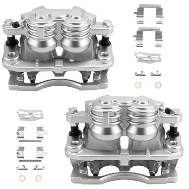 Imagem de DRIVESTAR 18B4798A 18B4799A Nova pinça de freio dianteiro LH&RH para Buick 04-05 Rainier, para Chevrolet 06 SSR/02-05 Trailblazer, para GMC 02-05 Envoy, 05 Isuzu Ascender, 02-04 Oldsmobile Bravada, 05