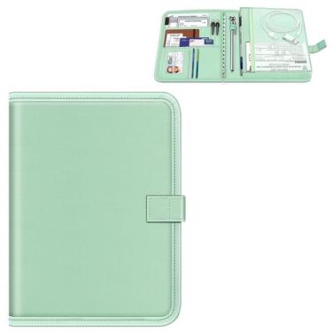 Imagem de Porta-documentos automotivos FINPAC Auto Glove Box Organizer Sage Gree
