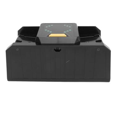Imagem de Dioche Embaralhador de Cartas Automático Elétrico Alimentado por Bateria Embaralhamento Rápido e Sem Esforço para Jogos de Cartas de Pôquer e Reuniões Familiares Plástico ABS Design