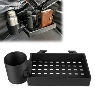 Imagem de Racks de armazenamento para persianas de caça tipo cubo, armazenamento de barraca no chão, equipamento de caça e acessórios de armazenamento ao ar livre. (Apenas suporte para copos (340 g/473 ml))