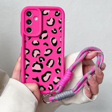 Imagem de Capa com cordão rosa para Samsung S25 S24 S23 S22 S21 Plus Ultra S20 FE A31 21s 12 06 50 11 05S, J91, RoseSS, para S21 FE