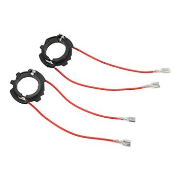 Imagem de aqxreight Clipe Retentor de Lâmpada de Farol H7 - Adaptador de LED de Plástico para Conversão Perfeita, Fácil Instalação de Plug-in, Peça de Reposição Compacta para Atualizações de Faróis Automotivos