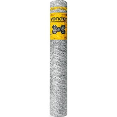 Imagem de Tela Metálica Mangueirão Hex Malha 3'' BWG16 1,8m 50m Vonder