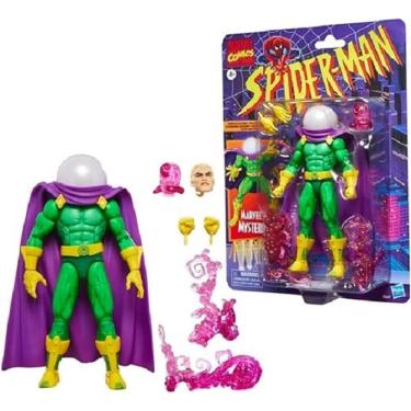 Imagem de SpiderMan Marvel Legends Series Retro Comics - Mysterio 15 Cm Articulado – Hasbro 