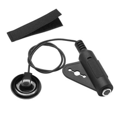 Imagem de Microfone De Contato Piezo Para Guitarra Acústica, Violoncelo, Banjo, 