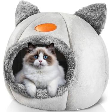 Imagem de Casinha Cama Toca Tenda Gato Cães Cachorro Iglu Impermeável Lavável Pet Luxo Premium