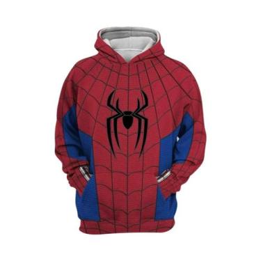Imagem de Camiseta De Fantasia De Halloween 3D Do Homem-Aranha Marvel Para Homen