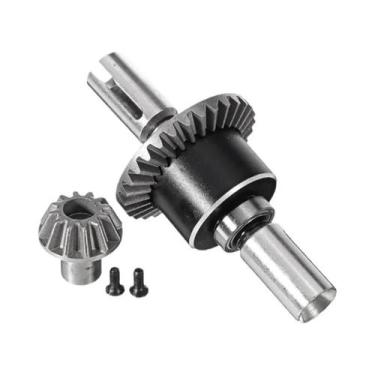 Imagem de Peças Metálicas Atualizadas Para Carro RC, Engrenagem Do Diferencial D
