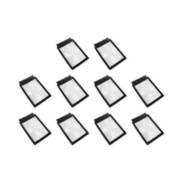 Imagem de Lupa Portátil 3X De Mão Com Lente Plana A4 Grande Para Leitura De Jorn