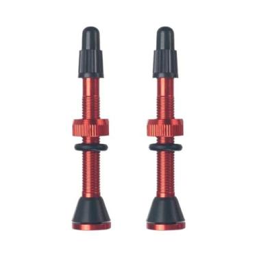 Imagem de Válvula De Pneu De Bicicleta Tubeless Para Aro De Carbono Presta, Nipl