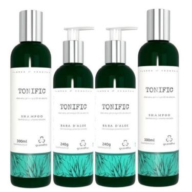 Imagem de Grandha Tonific 2 Shampoo 2 Baba D'Aloe Flores e Vegetais