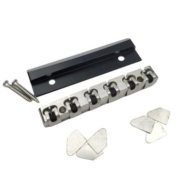 Imagem de Kaynes Porca de guitarra de aço inoxidável para guitarra elétrica Fender Telecaster Tele Stratocaster Strat ST TL estilo guitarra elétrica