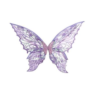 Imagem de Fantasias De Anjo Fada Com Asas De Borboleta Para Mulheres, Meninas E 
