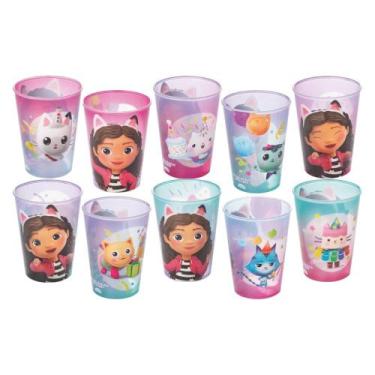 Imagem de Kit 10 Copos Casa Mágica da Gabby 320 ml Lembrancinhas Festa Infantil 
