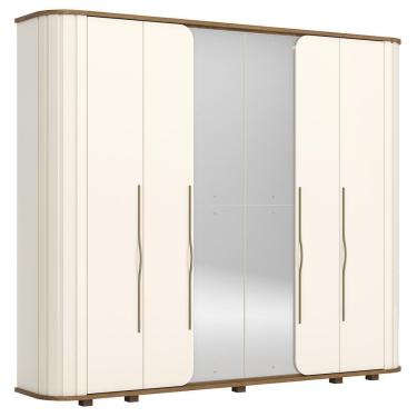 Imagem de Guarda Roupa Casal 6 Portas Premium - Móveis Henn