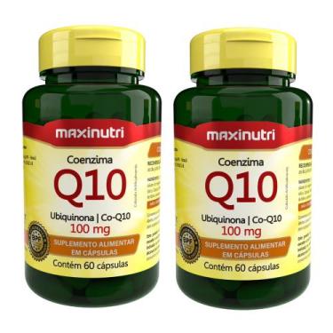 Imagem de Kit 2 Coenzima Q10 100mg com 60 Capsulas Maxinutri