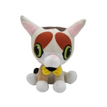 Imagem de Boneca de pelúcia esmaga o gato a 20 cm do anime de desenho animado - 
