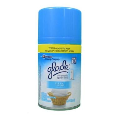 Imagem de Recarga automática de spray Glade Clean Linen 184 ml (pacote com 6)