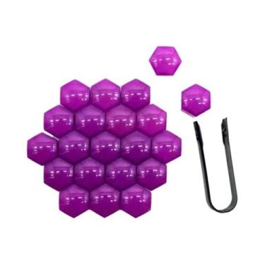 Imagem de 20PCS Capas Protetoras Antiferrugem Para Porcas De Roda De Carro 21/19