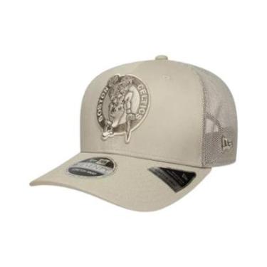 Imagem de Boné New Era Tonal 970SS Boston Celtics Bege Masculino-Masculino