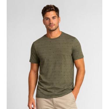 Imagem de Camiseta Masculina Básica Select Verde, P, Verde