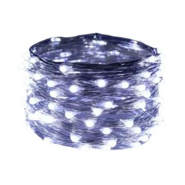 Imagem de Luzes De Fada LED Com Fio De Cobre Alimentadas Por Bateria Para Decora