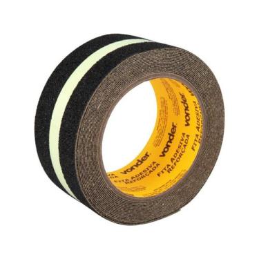 Imagem de FITA ANTIDERRAPANTE PRETA 50mm x 5m VONDER