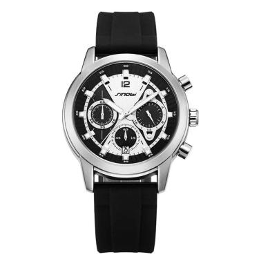 Imagem de Relógio masculino de quartzo design esportivo militar A prova d´agua