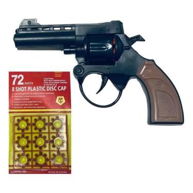 Imagem de Arma De Espoleta Arminha Brinquedo Com Uma Cartela Espoleta - Congratu