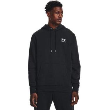 Imagem de Moletom Masculino Under Armour Essential Fleece P Preto-Masculino