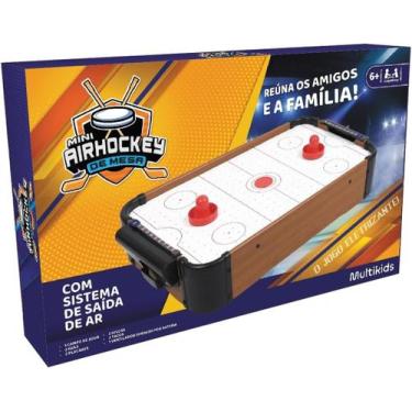 Imagem de Jogo Mini Air Hockey de Mesa Multikids