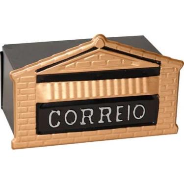 Imagem de caixa correios preta - viaplast