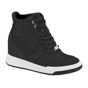 Imagem de Tênis Moleca 5834.202 Sneaker Feminino, Preto, 38