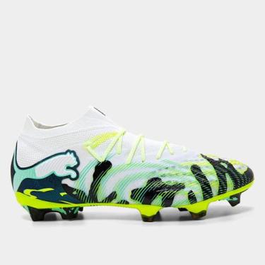 Imagem de Chuteira Campo Puma Future 9 Ultimate Creativity Unissex, Branco, Amar