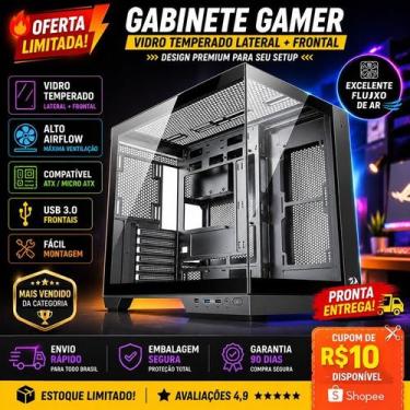 Imagem de Gabinete Redragon Wideload PRO CA-604B-PRO