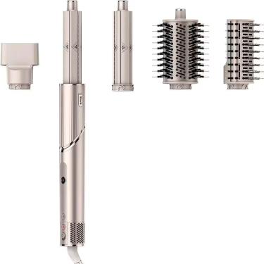 Imagem de Modelador e Secador de Cabelos Flexstyle Multifuncional 4 em 1 1600W Rosê Shark Pró 110V