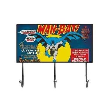 Imagem de Cabideiro Batman Quadrinhos HQ DC Comics Vintage Grande