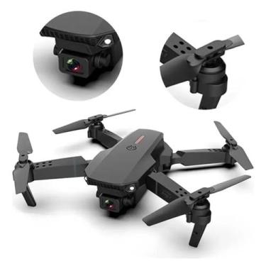 Imagem de Drone E88 Pro Max Compacto Dobrável Para Viagem - GENERICA