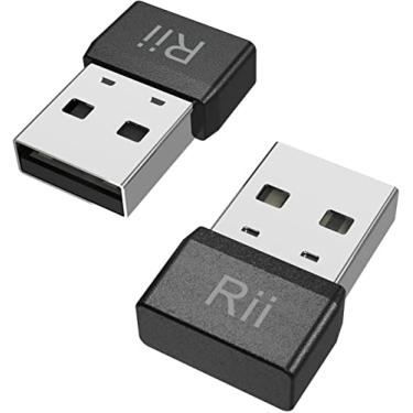 Imagem de Rii Mouse Jiggler, porta USB indetectável para laptop de computador, simula movimento para manter o computador acordado, Plug and Play (pacote com 2)