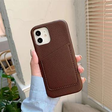 Imagem de Pacote de titular de cartão de padrão de couro de luxo capa de telefone para iphone 11 pro max 12 pro 13 7 8 plus xr x xs capa de carteira, 10, para iphone 13 pro