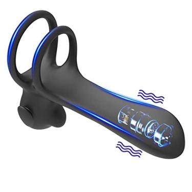 Imagem de Vibrador Unissex Para Casal Anel Peniano Sem Fio Com Controle Remoto Massageador Clitóris Brinquedos Sexuais Zatla