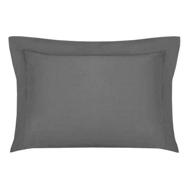 Imagem de Fronha Avulsa Cetim 300 Fios 50X90Cm Naturalle Preto