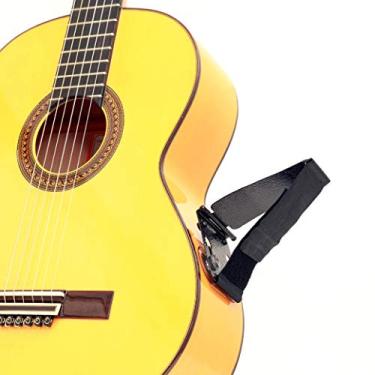 Imagem de Tenor TPGS+ Descanso de Guitarra Profissional Ergonômico, Elevador de Violão, Apoio para os Pés de Violão, Alça para os Pés, Suporte Profissional para Violão Clássico, Flamenco, Acústico ou Arco.