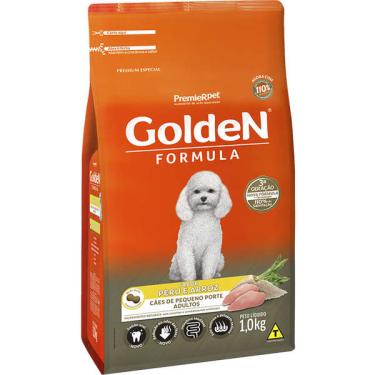 Imagem de Ração Seca PremieR Pet Golden Formula Peru & Arroz para Cães Adultos de Pequeno Porte - 1 Kg