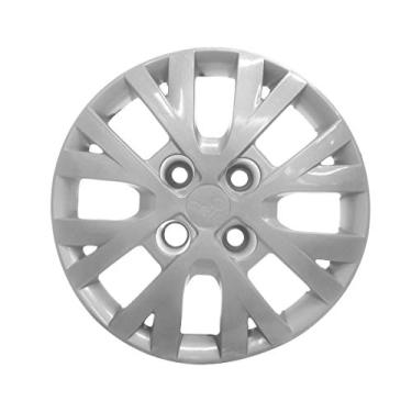 Imagem de Calota Aro Grid 13 Vw Gol Giv Ecomotion 13 Prata Fixacao Parafuso Grid 099Captau.