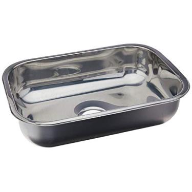 Imagem de Cuba Inox Tecnocuba n°1 funda 14 cm prof (46x30x14) aço inox 430 Acabamento Polido