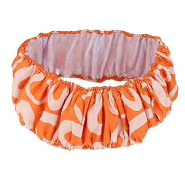 Imagem de Amagogo Almofadas de trampolim capa de redonda durável para crianças mini Oxford pano protetor de borda substituição de capa protetora de trampolim, laranja, 48 polegadas 8 furos